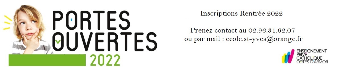banniere portes ouvertes inscription