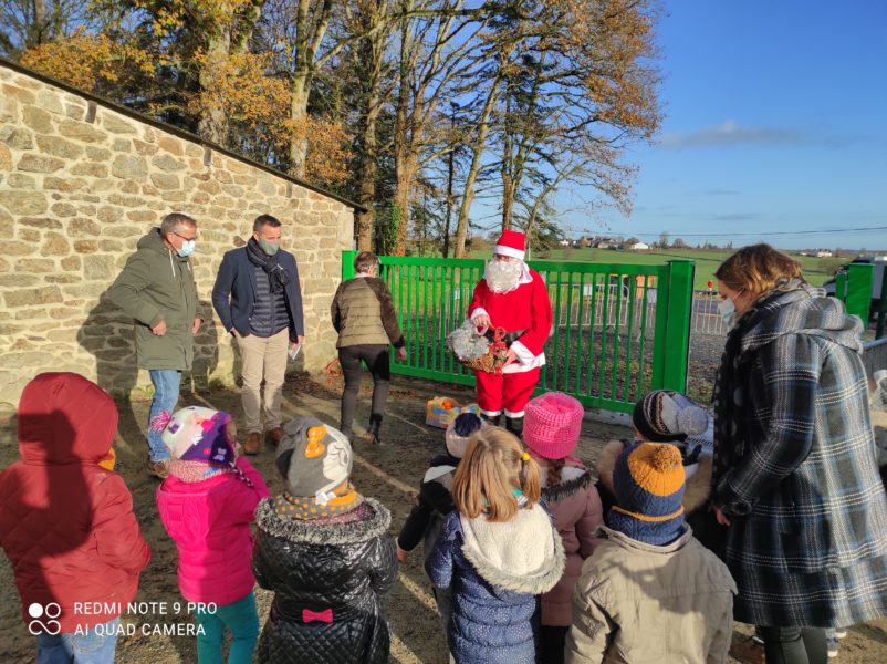 La visite du Père Noël