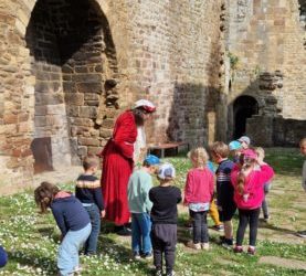 Visite du château de la Hunaudaye (Maternelle/CP)